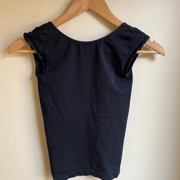 NEW Free People Intimately Low Back Seamless Tee Top size XS/S NWOT - Picture 5 of 9